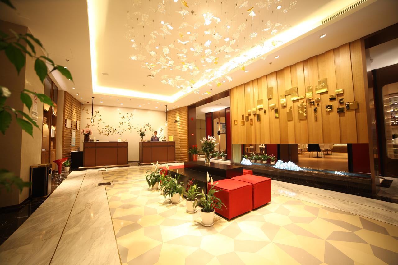 Metropolo Jinjiang Hotels Shanghai Hongqiao National Exhibition Center מראה חיצוני תמונה
