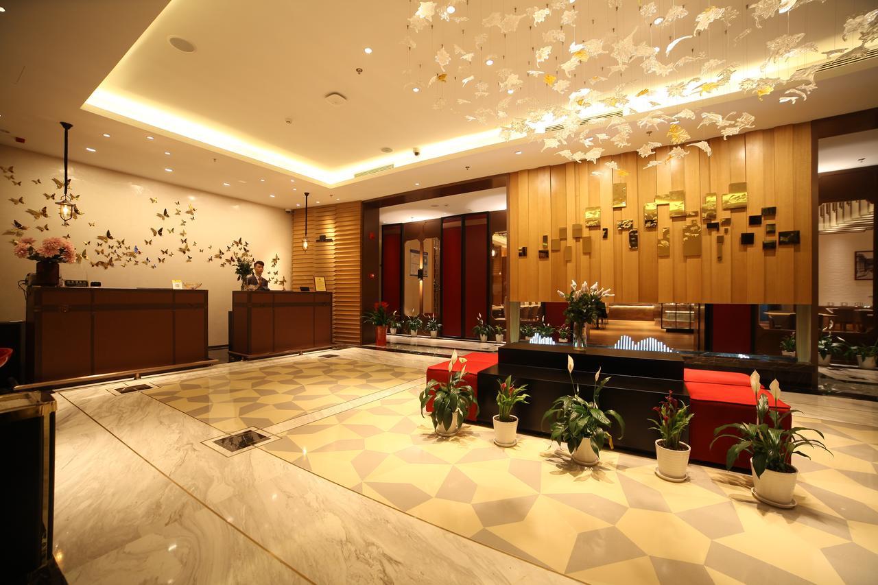 Metropolo Jinjiang Hotels Shanghai Hongqiao National Exhibition Center מראה חיצוני תמונה